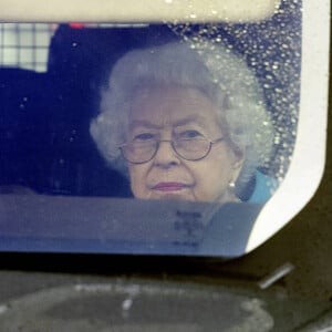 La reine Elisabeth II d'Angleterre est de retour au château de Windsor après avoir passé quatre jours à Balmoral le 31 mai 2022. 