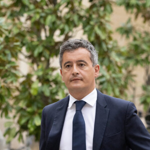 Le ministre de l'Intérieur, Gerald Darmanin - La Première ministre Élisabeth Borne réunit le gouvernement à Matignon pour "définir les feuilles de route des différents ministres et partager la méthode gouvernementale". Paris. Le 27 mai 2022