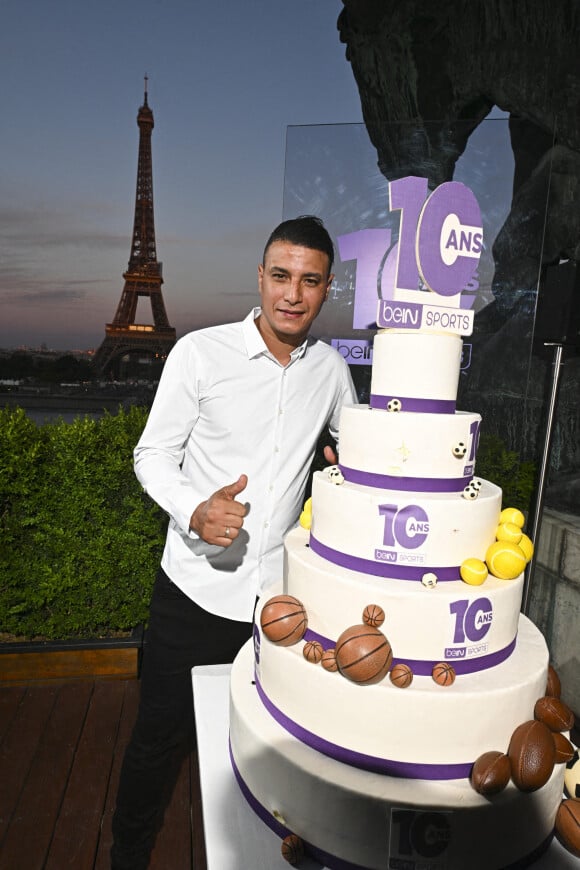 Exclusif - Marouane Chamakh - Soirée du 10ème anniversaire de BeIn Sports à Paris le 1er juin 2022.