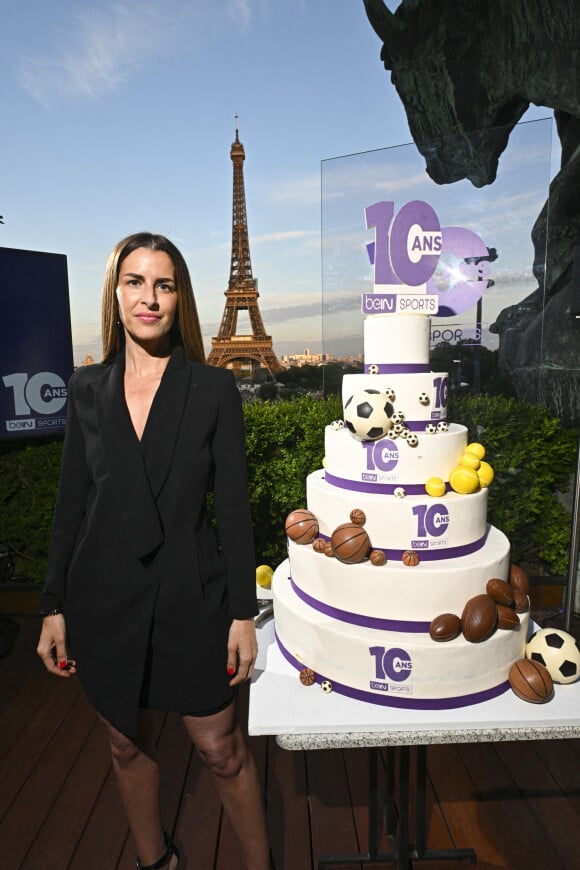 Exclusif - Vanessa Le Moigne - Soirée du 10ème anniversaire de BeIn Sports à Paris le 1er juin 2022.