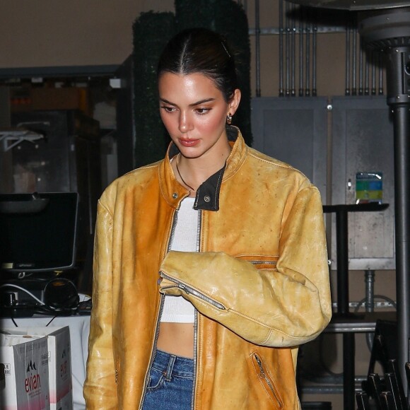 Kendall Jenner à la sortie du restaurant "Craig's" à Los Angeles, le 2 juin 2022.
