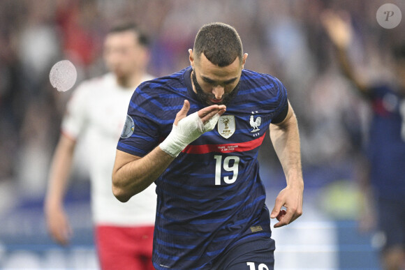 Joie des joueurs de l'équipe de France apres le but de Karim Benzema (France) lors du match de Ligue des nations opposant la France au Danemark au stade de France, à Saint-Denis, Seine, Saint-Denis, France, le 3 juin 2022. Le Danemark a gagné 2-1. © Jean-Baptiste Autissier/Panoramic/Bestimage 