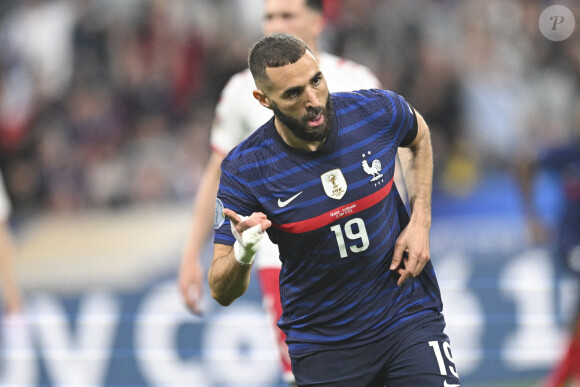 Joie des joueurs de l'équipe de France apres le but de Karim Benzema (France) lors du match de Ligue des nations opposant la France au Danemark au stade de France, à Saint-Denis, Seine, Saint-Denis, France, le 3 juin 2022. Le Danemark a gagné 2-1. © Jean-Baptiste Autissier/Panoramic/Bestimage 