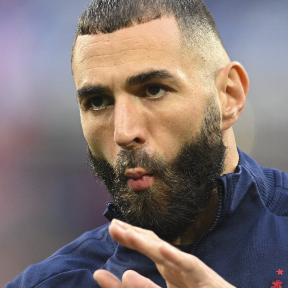 Karim Benzema (France) lors du match de Ligue des nations opposant la France au Danemark au stade de France, à Saint-Denis, Seine, Saint-Denis, France, le 3 juin 2022. Le Danemark a gagné 2-1. © Jean-Baptiste Autissier/Panoramic/Bestimage 