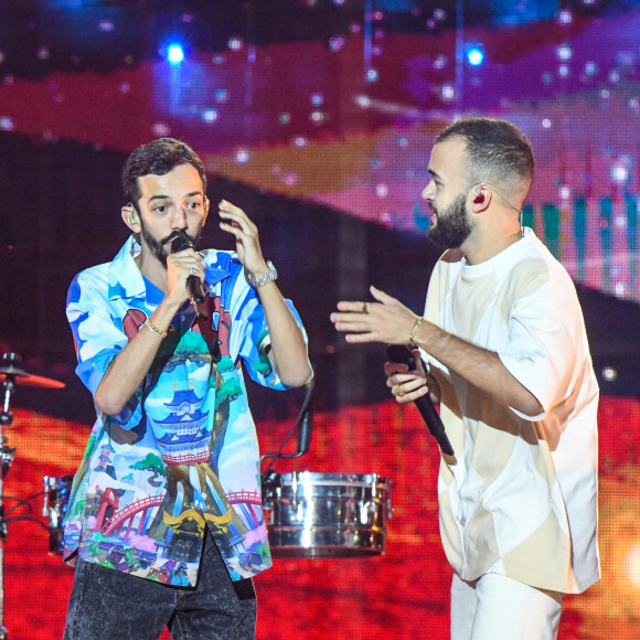 Exclusif - No Tabloids - Big Flo & Oli - Enregistrement de l'émission "La Chanson de l'Année 2022" à Toulon, diffusée le 4 juin sur TF1. © Bruno Bebert-Jean-René Santini / Bestimage