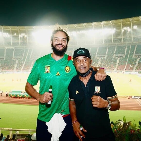 Yannick Noah et son fils Joakim sur Instagram. Le 3 février 2022.