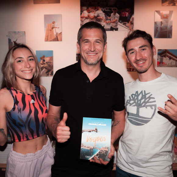 Guillaume Canet avec Charles et Mélanie - Photo : Lucasyaquoi