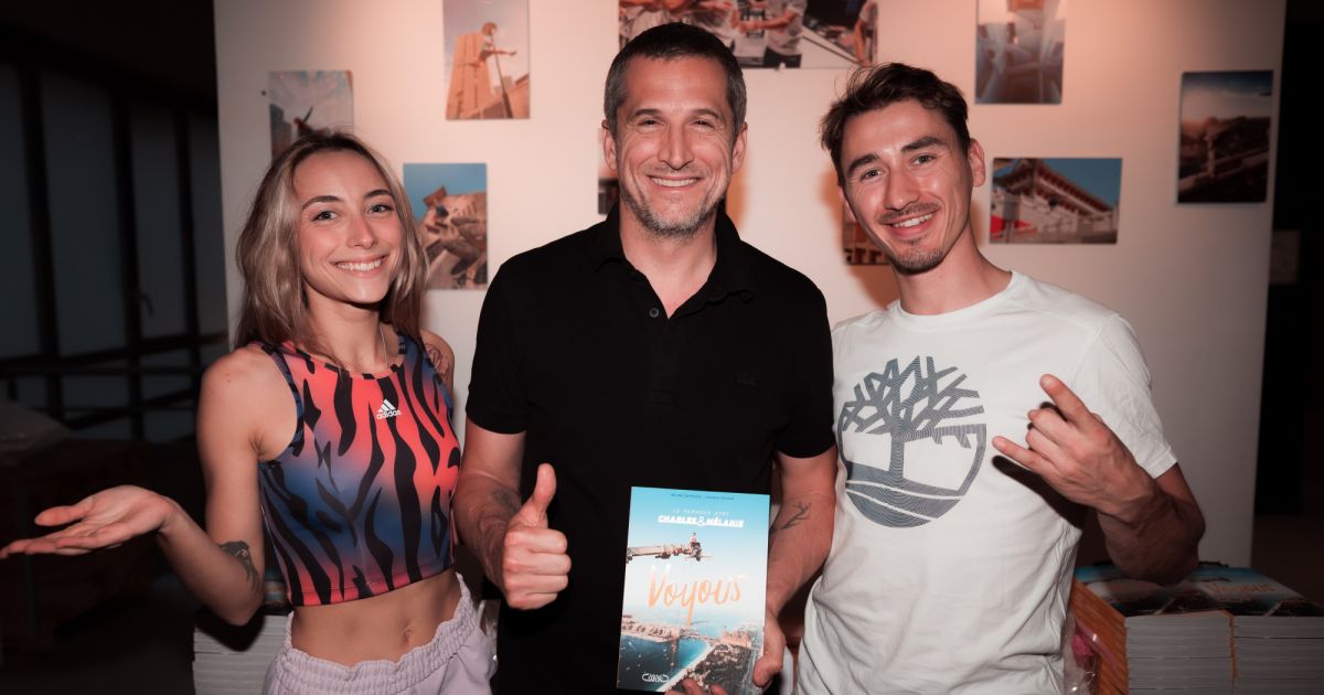 Guillaume soutient Charles et Mélanie grosse soirée avec les stars de parkour Purepeople