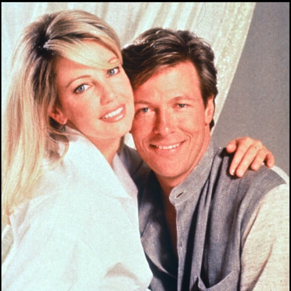 Heather Locklear et Jack Wagner dans la série Melrose Place.