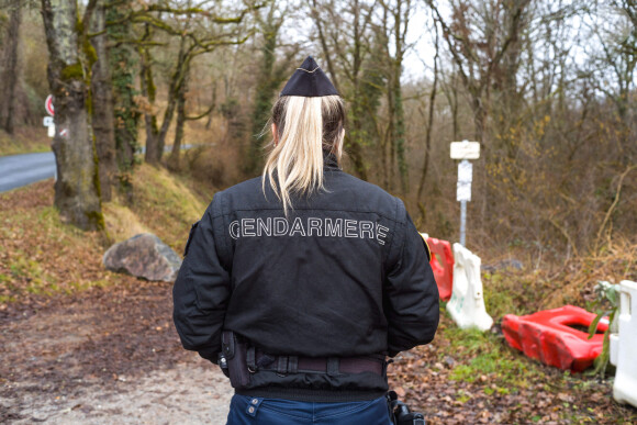 Recherches organisées le 17 janvier 2022 par les gendarmes pour retrouver une trace du corps de Delphine Jubillar, infirmière du Tarn qui a disparu depuis décembre 2020