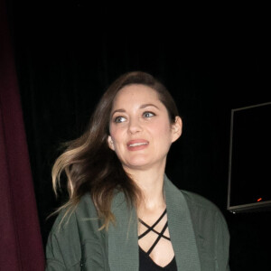 Marion Cotillard participe aux "Conversations" avec Jean-Pierre Lavoignat lors de la 18ème édition du Festival International du Film de Marrakech (FIFM), le 30 novembre 2019. © Romuald Meigneux/Bestimage 