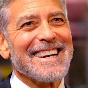 George Clooney à la première du film "The tender bar" lors du 65ème festival du film de Londres (BFI) le 10 octobre 2021. 