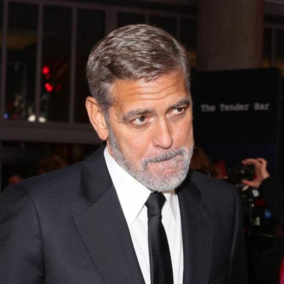 George Clooney à la première de "The Tender Bar" lors du festival du film de Londres (BFI), à Londres, Royaume Uni, le 10 octobre 2021. 