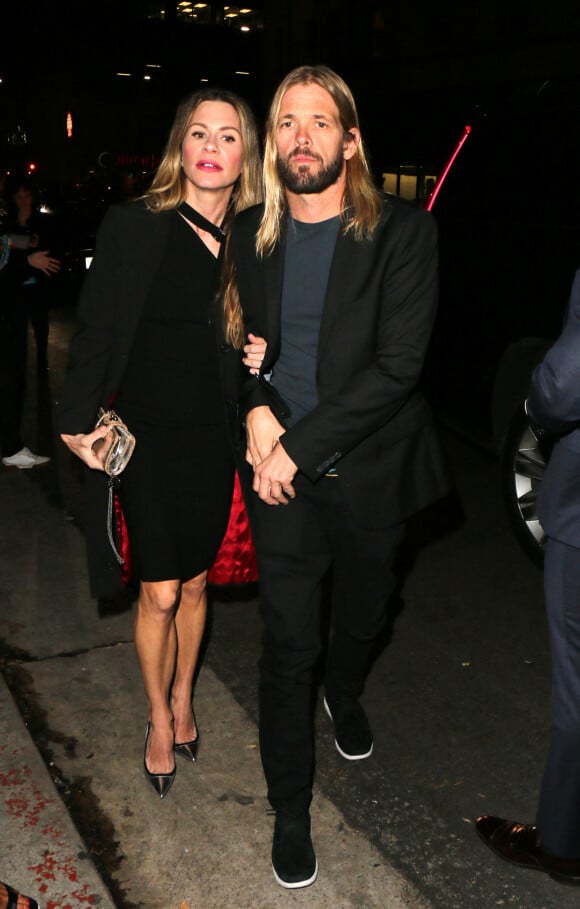 Alison Hawkins et son mari Taylor Hawkins - Le 16 janvier 2018 © CPA / Bestimage