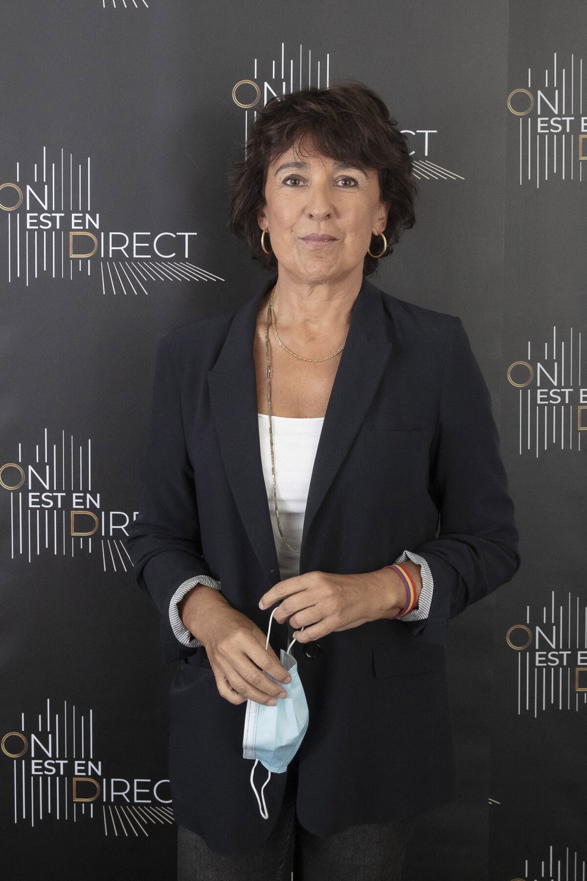 Photo Exclusif Isabelle Alonso Backstage de l'émission "On Est En Direct" (OEED) du samedi