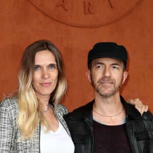 Calogero et sa compagne Marie Bastide - People au village pour la finale hommes lors des internationaux de France de tennis de Roland Garros 2019 à Paris le 9 juin 2019. © Jacovides - Moreau / Bestimage 