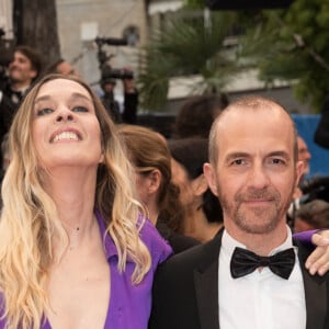 Calogero et sa compagne Marie Bastide - Montée des marches du film "Douleur et Gloire" lors du 72ème Festival International du Film de Cannes. Le 17 mai 2019 © Jacovides-Moreau / Bestimage 