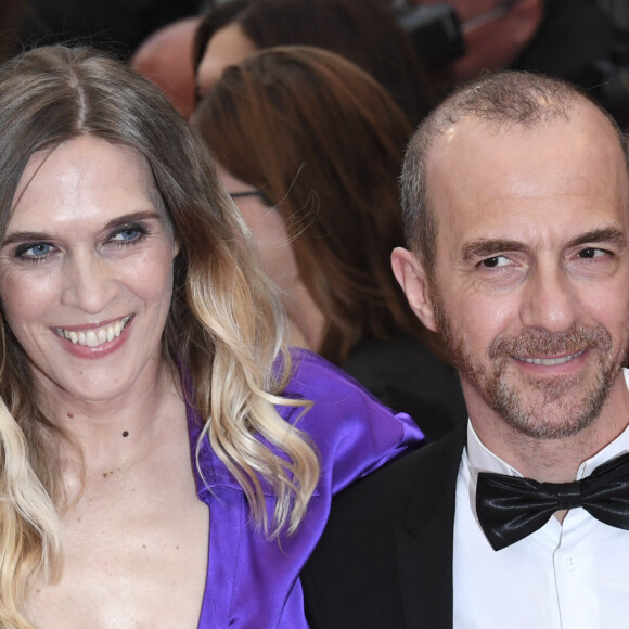 Calogero et sa femme Marie Bastide à la première de "Douleur et Gloire" lors du 72ème Festival International du Film de Cannes, le 17 mai 2019. 