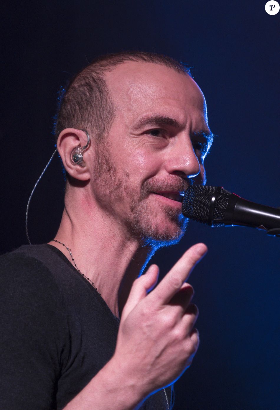 Calogero en concert à Lyon. Sandrine THESILLAT / Panoramic / Bestimage