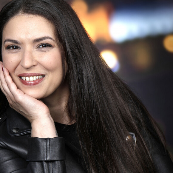 Portrait de Lucie Bernardoni (Star Academy 4) lors de l'enregistrement de l'émission "Chez Jordan" à Paris le 6 juin 2022. © Cédric Perrin / Bestimage