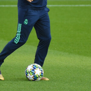 L'entraineur du Real Madrid Zinédine Zidane lors d'un entraînement de l'équipe du Real Madrid au Parc des Princes avant le match UEFA Ligue des Champions contre le Paris Saint-Germain à Paris, France, le 17 septembre 2019. © Lionel Urman/Bestimage 