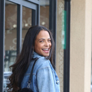 Christina Milian fête le 12 ème anniversaire de sa fille Christina Violet avec son compagnon Matt Pokora (M. Pokora) à Studio City le 26 février 2022.