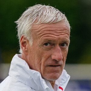 Didier Deschamps - Entrainement de l'Equipe de France A au Centre National du Football, à Clairefontaine-en-Yvelines.