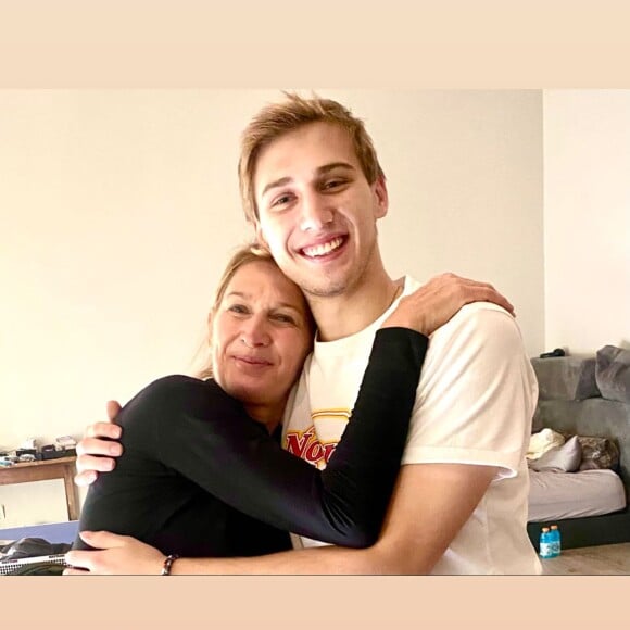 Steffi Graf et son fils, Jaden Agassi.