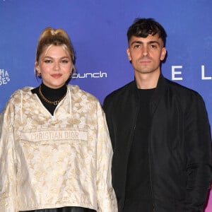 Louane et son compagnon Florian Rossi - Avant Première de "Belle" film animé japonais au Grand Rex à Paris. © Veeren / Bestimage 