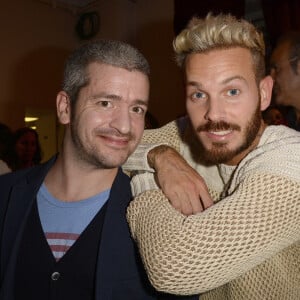 Le chanteur Grégoire et Matt Pokora (M. Pokora) - People assistent au concert de Patrick Bruel qui chante Barbara au Théâtre du Châtelet à Paris le 6 juin 2016. © Coadic Guirec / Bestimage