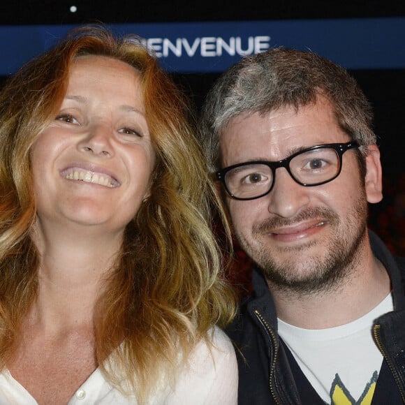 Le chanteur Grégoire et sa femme Eléonore de Galard - Jour 3 - People au concert de Michel Polnareff à l'AccorHotels Arena de Paris le 10 mai 2016. © Coadic Guirec/Bestimage