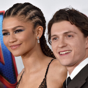 Zendaya et Tom Holland à la première du film "Spider-Man: No Way Home" à Los Angeles