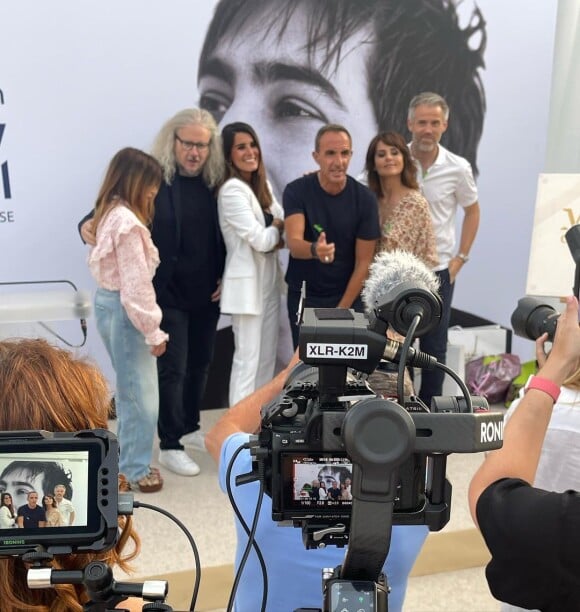 Pierre et Laurence Lemarchal inaugurent la maison Grégory Lemarchal, le 16 juin 2022, à Rueil-Malmaison (92), en présence de Karine Ferri mais aussi de Brigitte Macron, Nikos Aliagas, Faustine Bollaert et Julie Zenatti