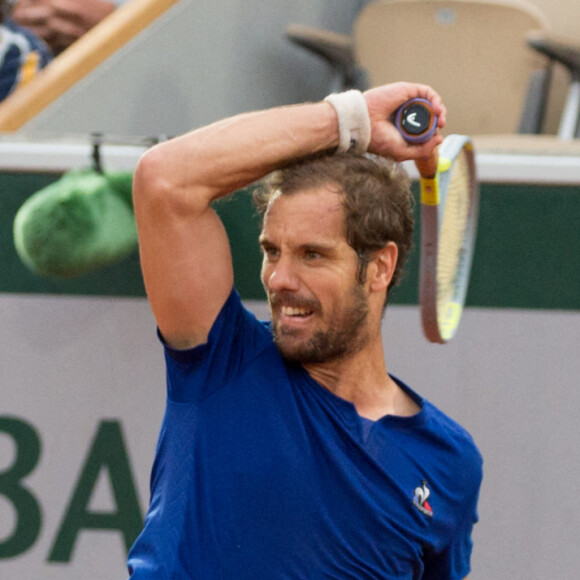 Richard Gasquet - Match R.Gasquet - S.Korda (7-6, 6-3, 6-3) lors des Internationaux de France de Tennis de Roland Garros 2022, le 25 mai 2022. © MPP / Bestimage