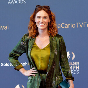 Audrey Fleurot lors du photocall de la cérémonie des Nymphes d'Or du 60e festival de télévision de Monte Carlo au Grimaldi Forum à Monaco. © Bruno Bebert / Bestimage 