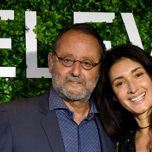 Jean Reno et sa femme Zofia au 61eme Festival de Télévision de Monte Carlo au Grimaldi Forum, le 18 juin 2022. © Bruno Bebert / Bestimage 