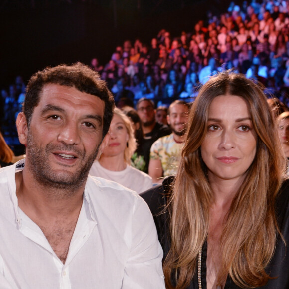 Ramzy Bedia et sa compagne Marion - Fête de clôture du 9ème festival "Marrakech du Rire 2018" au Palais Bahia de Marrakech au Maroc le 15 juin 2019.  © Rachid Bellak/Bestimage 