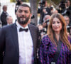 Ramzy Bedia et sa compagne Marion - Montée des marches de la cérémonie de clôture du 70ème Festival International du Film de Cannes. Le 28 mai 2017. © Borde-Jacovides-Moreau/Bestimage 
