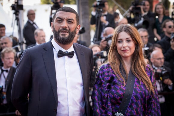 Ramzy Bedia et sa compagne Marion - Montée des marches de la cérémonie de clôture du 70ème Festival International du Film de Cannes. Le 28 mai 2017. © Borde-Jacovides-Moreau/Bestimage 