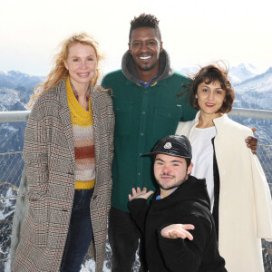 Carole Richert, David Baiot, Samuel Allain Abitol et Chabname Zariab - Festival des programmes Jeunesse de Lourdes, le 25 octobre 2020.