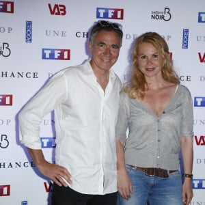 Jean Dell et Carole Richert - Avant-première du film "Une chance de trop" au cinéma Gaumont Marignan à Paris, le 24 juin 2015.