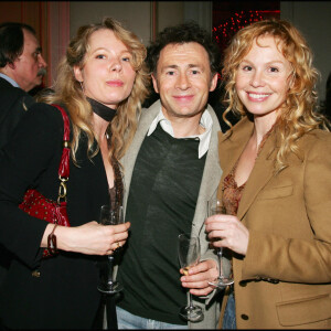 Irina Ninova, Daniel Rialet et Carole Richert - Avant-première du film "La doublure" au cinéma gaumont Champs-Elysées.