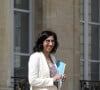Rima Abdul-Malak, Ministre de la Culture à la sortie du conseil des ministres, au palais de l'Elysée, à Paris, France, le 14 juin 2022. © Stéphane Lemouton/Bestimage