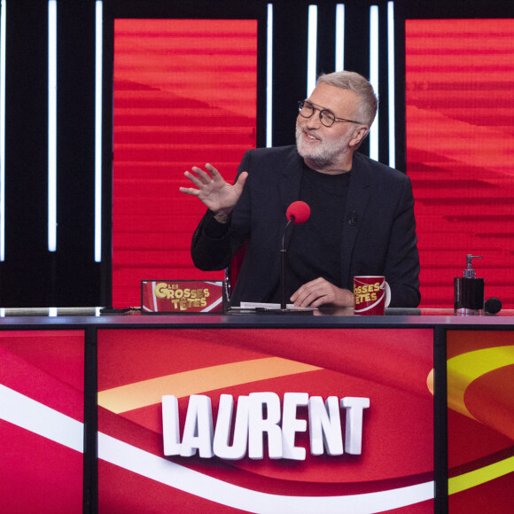 Exclusif - Laurent Ruquier - Enregistrement de l'émission "Les Grosses Têtes Prime", présentée par L.Ruquier et diffusée le 2 octobre à 21h05 sur France 2. © Jack Tribeca / Bestimage