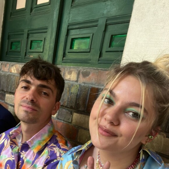 Louane et son compagnon Florian Rossi sur Instagram.