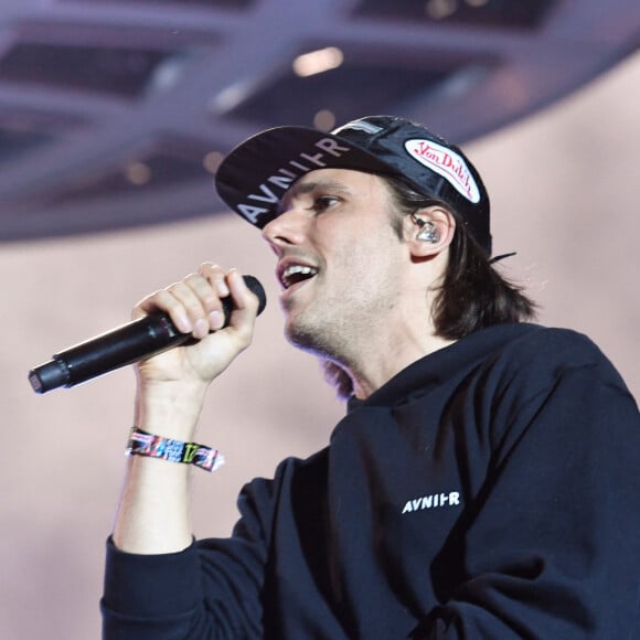 Orelsan sur scène avec Lomepal - 21ème édition du festival Solidays à l'hippodrome de Longchamp à Paris - Jour 1. Le 21 juin 2019 © Lionel Urman / Bestimage 