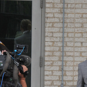 Johnny Depp à la sortie du tribunal de Fairfax, le 26 mai 2022. 