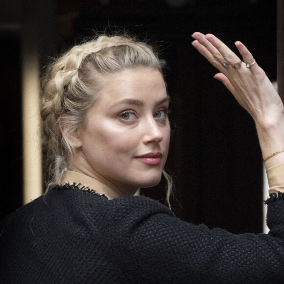 J. Depp et Amber Heard à leur arrivée à la cour royale de justice à Londres, pour le procès en diffamation contre le magazine The Sun Newspaper.