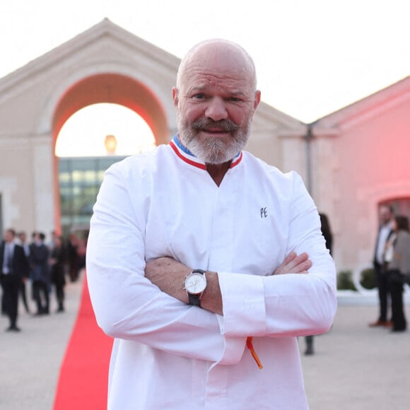 Le Chef Philippe Etchebest aux Chais Monnet en marge de la cérémonie de remise des prix du Guide Rouge Michelin à Cognac. © Jean-Marc Lhomer / Bestimage 