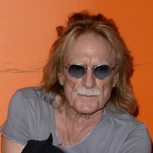 Le chanteur Christophe (Daniel Bevilacqua) - Avant-première du film "Des Bêtises" au Gaumont Opéra à Paris le 21 juillet 2015.